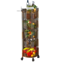 ราคา ชั้นวาง ชั้นวางเครื่องปรุงหมุน360องศา ชั้นวางเอนกประสงค์ เครื่องปรุงรสแบบหมุนได้ หมุนได้ 360 องศา ถาดเก็บเครื่องสำอาง ชั้นวางของครัว (18850041447)