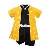 ราคา อะนิเมะ Naruto เสื้อรอมเปอร์ทารก Akatsuki Kakashi Go Ku Luffy Soron แขนสั้นเด็กทารก Romper จั๊มสูทคอสเพลย์ Pajama Jumpsuit สำหรับทารก (18829663302)