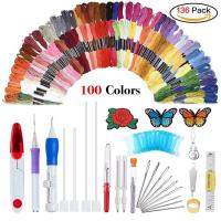 ราคา เส้นด้ายสำหรับเย็บด้วยมือปัก Hoop งานปักครอสติชปักแพคเกจชุดงานปักครอสติชไหมขัดฟัน (1154346102)