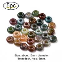 ราคา Beebeecraft 2 5 pc Natural Rose Quartz Stone European Beads Rondelle Large Hole Beads Slide Charms Mini Loose Spacer Beads Chains for DIY Bracelet Earring Necklace Jewelry Making (16618906201)