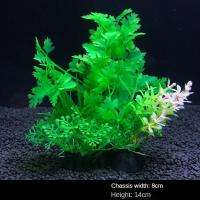 ราคา Artificial Plant Grass Fish Tank Decorations Aquarium Artificial Plastic Plants Decor Set Goldfish Turtle Betta Fish Tank Grass Accessories Small Fish Bowl Decorations Kit (19482349677)