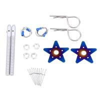 ราคา กิ๊ฟล็อคฝากระโปรง กิ๊ฟล็อค แบบเจาะ สแตนเลส ไดร์ไทเทแท้ Car Bonnet Lock Pin (8066327170)