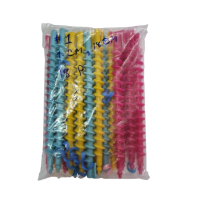 ราคา Plastic Spiral hair perm rod แกนดัดเกลียวโปเต้ พร้อมตัวล้อค สำหรับดัดผม มีหลากหลายขนาดให้เลือก สำหรับสาวที่ต้องการ แกนโปเต้เล็กสุด หรือลอนมาม่า (8748038919)