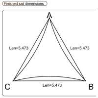 ราคา สามเหลี่ยม ทุกขนาด ที่บังแดดสวนกลางแจ้ง บล็อกได้ถึง 60 ป้องกันรังสียูวีที่ยอดเยี่ยมสำหรับบ้าน 3m 3 5m 4m 4 5m 5m 5 5m 6m 6 5m (9092924853)