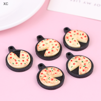 ราคา XC 1ชุด dollhouse Miniature Fruit Pizza PLATE et KITCHEN Resin set KIDS Gift (20818602091)
