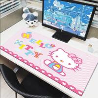 ราคา แผ่นรองเมาส์ Gamer การ์ตูนเฮลโลสแมวคิตตี้คีย์บอร์ดยางแผ่นอุปกรณ์เสริมโต๊ะเกม Mousepad Kawaii การ์ตูนแผ่นรองเมาส์น่ารัก Xxl (18706052232)