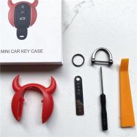 ราคา เคสกุญแจรถยนต์ BMW MINIกระเป๋าใส่กุญแจรถยนต์ ลายการ์ตูน 3D ปลอกกุญแจ Key cover กุญแจรถป้องกัน (13273443835)