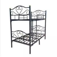 ราคา Raminthra Furniture Bed เตียงเหล็ก2ชั้น รุ่น โลตัล ขนาด 3 5 ฟุต สีดำ ถอดได้ (13645190)