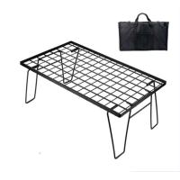 ราคา โต๊ะ โต๊ะสนาม โต๊ะตะแกรงเหล็ก Camp Table (21006278093)