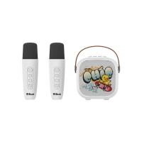 ราคา B DUCK KM20ชุดคาราโอเกะแบบไร้สายบลูทูธแบบพกพาพร้อมไมโครโฟน2ตัวลำโพงลายการ์ตูนคาราโอเกะขนาดเล็กระบบสเตอริโอ5 0บลูทูธ (20888678399)