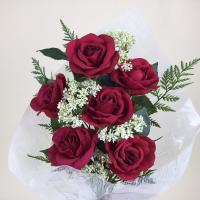 ราคา ช่อกุหลาบวาเลนไทน์ จัดช่อพร้อมผูกโบว์ กุหลาบสีแดงกำมะหยี่ (17429487371)