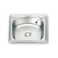 ราคา TECNOGAS อ่างล้างจาน 1หลุม TNP 10500 SS สเตนเลส (9769440454)