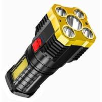 ราคา ไฟฉายแรงสูง แท้ 5 ตา ไฟฉาย LED ที่แข็งแกร่ง ไฟข้างซัง ส่องสว่างระยะไกล การชาร์จ USB ไฟฉายขนาดใหญ่ ไฟฉายกระบอกยาว ไฟฉายเดินป่า ไฟฉายมือถือ ไฟฉายทหาร ไฟฉายแบบชาร์จ ไฟฉายพกพา (17152089545)