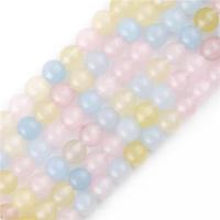ราคา ลูกปัดกลมหลากสีเลียนแบบ Morganite ขนาด8มม 48ชิ้นสำหรับทำเครื่องประดับสร้อยข้อมือแบบ DIY (12200894453)