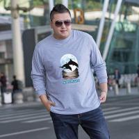 ราคา แขนยาวเสื้อยืดผู้ชายผ้าฝ้ายหลวมเสื้อ Bottoming คนอ้วนขนาดใหญ่บางเยาวชนฤดูใบไม้ร่วงเสื้อด้านบน (16617515767)