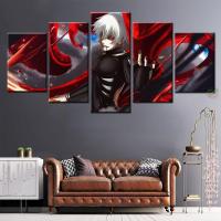 ราคา โปสเตอร์ Tokyo Ghoul 5แผง Hd อนิเมะรูปภาพพิมพ์บนผ้าใบศิลปะบนผนังพิมพ์ภาพสำหรับห้องนั่งเล่น5F 0717 (19739241635)