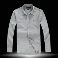ราคา ขายดี Ralph Lauren Polo เสื้อใหม่สีทึบอ่อนผ้าฝ้ายแขนยาวเสื้อเชิ้ตลำลอง Mens Slim เสื้อบุรุษผ้าฝ้ายหนา Oxford แขนยาว Mens เสื้อนักธุรกิจแบบลำลอง (19257479884)