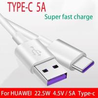 ราคา สายชาร์จเร็วสำหรับ Huawei Nova 9สายเคเบิลข้อมูลสำหรับ Huawei Nova 9 9se 8 8i Honor50 5A Type C 5A ชาร์จเร็ว USB C Huawei P30 P40 P50 Pro Nova9 (14545670735)