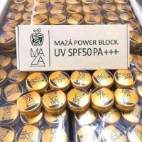 ราคา ยกกล่อง 10 ชิ้น MAZA power block spf 50 PA กันแดดมาซ่า 5 กรัม กันแดดหน้าเนียน คุมมัน ผิวออร่า ใช้ได้กับทุกสีผิว เปลี่ยนไม่ต้องใช้รองพื้น (18753893738)