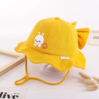 ราคา สินค้าพร้อมส่ง หมวกเด็กหญิง หมวกกันแดดเด็ก Bucket แฟชั่นน่ารัก 1 3 ขวบ หมวกลายกระต่าย ดอกไม้ (12573876805)