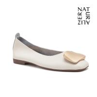 ราคา รองเท้า NATURALIZER รองเท้าผู้หญิง รองเท้าส้นแบน รองเท้าหนังวัวแท้ NAP18887 (14317748523)