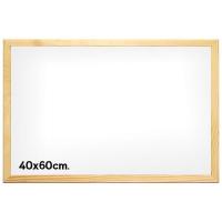 ราคา ฟูจิ กระดานธรรมดาขอบไม้ กระดานไวท์บอร์ด มีรางสำหรับวางแปรงและปากกา ขนาด 30x40ซม และ 40x60ซม เขียนลบได้ (12540547296)