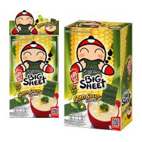 ราคา Taokaenoi Big Sheet Japanese Style Crispy Seaweed Corn Soup 3 5g x 12 Pcs เถ้าแก่น้อย บิ๊กชีท สาหร่ายทอดแผ่น รสคอร์นซุป 3 5 กรัม x 12 ซอง (14783252405)