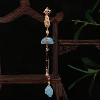 ราคา เข็มกลัดไข่มุกแฟชั่นแต่งงานสุดหรูเข็มกลัดสไตล์จีนสำหรับเด็กผู้หญิงเข็มกลัดพู่ห้อยรูปดอกไม้จี้พัดลมโบราณหมุดประดับกี่เพ้า (20881766829)