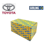 ราคา ผ้าเบรค หน้า toyota vios yaris วีออส ยาริส ปี 2008 2012 รุ่นหลังเป็นดรัมเบรค girling (12482037076)