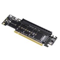ราคา PCIE 4 0 Channel Splitter Expansion Riser Card NVMe Expansion Riser Card 8 4 4Hyper Ultra Quad VROC M 2 NVMe Port Expansion Riser Card (17945436107)