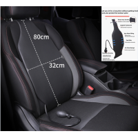 ราคา เบาะรองหลังในรถยนต์ รถที่นั่งเบาะลดอาการปวดหลังเอวสนับสนุนเบาะพนักพิงอากาศพนักพิงรถเบาะรองนั่งในรถนั่งพนักพิงขับรถอุปกร ณ หมอนรองศรีษะ เบาะรองหลังเพื่อสุขภาพ EOS Airlumba แอร์ลัมบา เบาะรองหลังเพื่อสุข