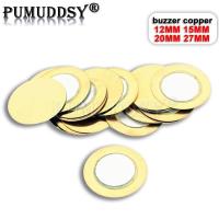 ราคา 20PCS Piezo Elements Buzzer Sounder Sensor Trigger Drum Disc Copper Piezo Speaker 12MM 15MM 20MM 27MM Piezoelectric (18444393789)