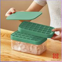 ราคา Boloni กล่องใส่น้ำแข็ง ถาดน้ำแข็ง ที่ทำน้ำแข็ง ถาดน้ำแข็งตู้เย็นของใช้ในครัวเรือน ice tray with cover (14834081974)