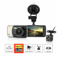 ราคา Nanotech กล้องติดรถยนต์กล้องหน้า พร้อมกล้องหลัง FHD NEW 4 0 Inch Car DVR Camera Q30K (8860579965)