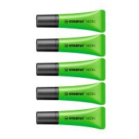 ราคา STABILO Neon ปากกาเน้นข้อความ ชุด 5 ด้าม Green (207100368)