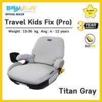 ราคา ออกE taxได้ GlowyTravel Kids Fix Pro Booster Seat คาร์ซีทโกลวี่ รุ่น ทราเวล คิดส์ ฟิกซ์ โปร คาร์ซีทบูสเตอร์ สำหรับเด็กน้ำหนักตั้งแต่ 15 36 กก อายุประมาณ 4 12ปี (21197627748)