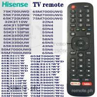 ราคา ใหม่ Universal Hisense รีโมทคอนลทีวี40K321UW 50K321UW 55K321UW 65K321UW 58K700UWD 65K700UWD 75K700UWD 55K720UW 65K720UW 32K3110W 40K3110PW 50K3110PW 50K3300UW 55K3300UW 65K3300UW 50M7000UW 55M7000UW 6