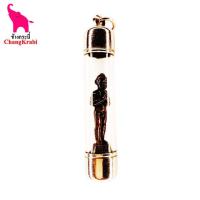 ราคา ช้างกระบี่ พระเครื่อง ไอ้ไข่ วัดเจดีย์ องค์ลอย สูง 3 ซม รมดำมันปู ใส่หลอดตะกรุด (1525218673)