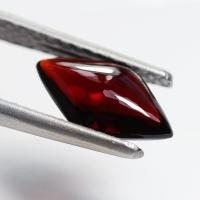 ราคา 1 80 ct โกเมน Garnet สีแดงดำ ทรงมาคี (16191251664)