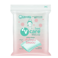 ราคา V care วีแคร์ รวม สำลีหนานุ่มใหญ่อเนกประสงค์ จัมโบ้ สำลีก้อน สำลีแผ่น (17379437979)