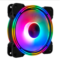 ราคา พัดลม ระบายความร้อน เคส COOLMOON Double Layer RGB x1 สินค้าใหม่ ส่งเร็ว ประกัน CPU2DAY (4151998468)