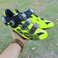 ราคา ส่งฟรี รองเท้าจักรยาน 43EU SIDI laser road shoes Made in Italy Pre owned Authentic (21159091671)