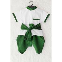 ราคา ชุดไทยเด็กคอจีนย้อนยุคผ้า oxford (18711530023)