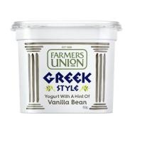 ราคา Farmers Union Greek Yogurt Vanilla 950g Frozen Fresh Shipping (21172568995)