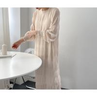 ราคา พร้อมส่ง 5 33 Dress Korea เดรสผ้าชีฟองอัดพลีทย่น เรียบแต่หรู น่ารักอีก ใส่ทำงาน เที่ยว ออกงาน คลุมท้อง ได้หมด (19808250466)