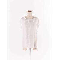 ราคา Massimo Dutti เสื้อไหล่สโลปเนื้อผ้าบางเบา Preloved (20614084349)