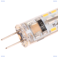 ราคา NIHAI หลอดไฟ LED G4 1 5W 1ชิ้นหลอดไฟแชนเดอเลียร์ AC220V ประหยัด3014SMD โคมไฟซิลิโคนขนาดเล็กไฟสปอตไลท์ฮาโลเจนมุมลำแสง360 (20421136740)