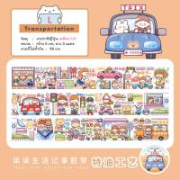 ราคา เทปตกแต่ง Qiqi ม้วนใหญ่ ลายเยอะ Big Masking Tape MT DIY Washi เทปวาชิ เทปกาว by mimisplan (18029093061)
