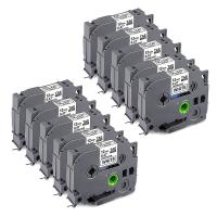 ราคา 10 Pack P Touch Label Maker Tape Replacement for Brother TZe 231 TZe Tz Tape 12mm 0 47 Laminated White Label Refills (19647924613)