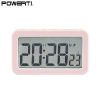 ราคา นาฬิกาหน้าจอเดสก์ทอป LCD 12 24H ที่ทำงานในนาฬิกาแบตเตอรี่นาฬิกาปลุกดิจิตอลพร้อมโหมดเลื่อนปลุกสำหรับการเดินทางในห้องนอน (21164620467)